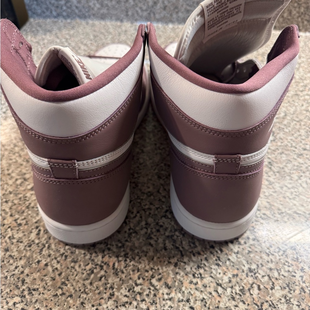 Nike Air Jordan 1 Men's Sizes Retro OG High White/Sky J Mauve DZ5485-105 NEW - Picture 7 of 14